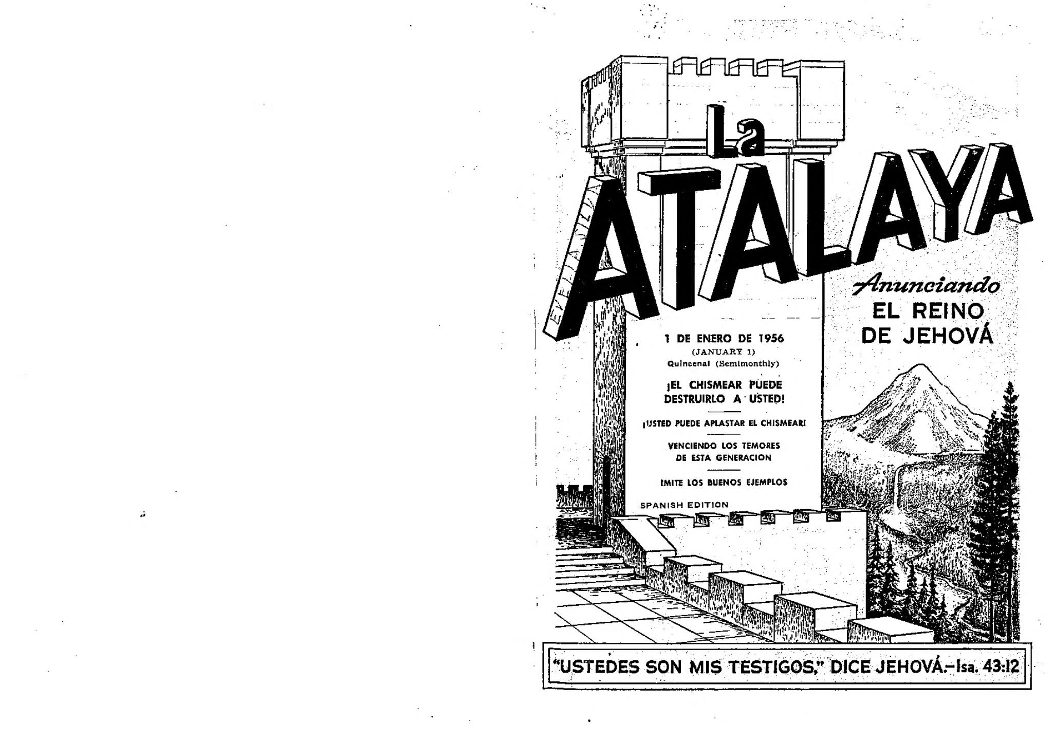 La Atalaya 1956 : Free Download, Borrow, and Streaming : Internet Archive